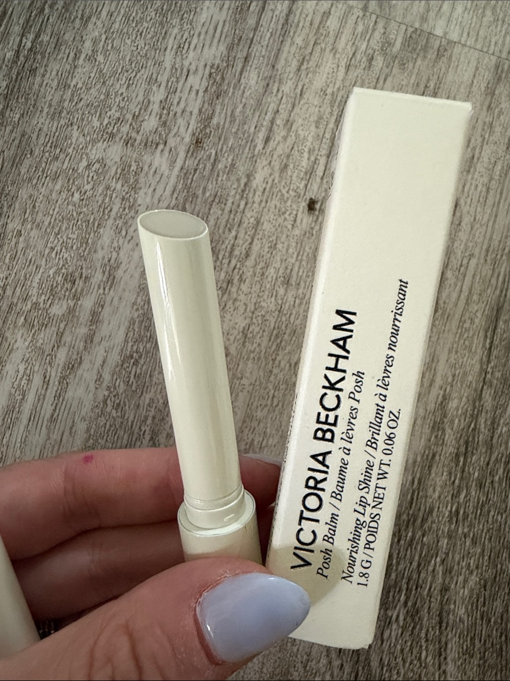 Victoria Beckham Posh Lip Balm — Clear